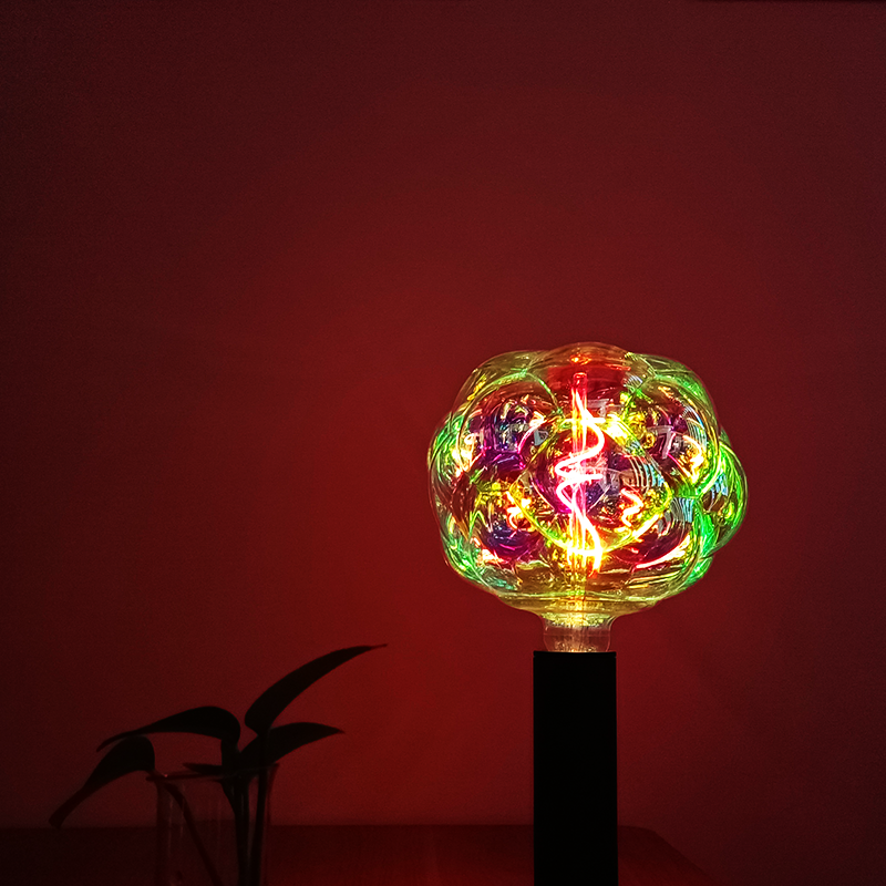 H200 Dimmable LED Edison Bulb Electroplating Colorful Antique Lamp